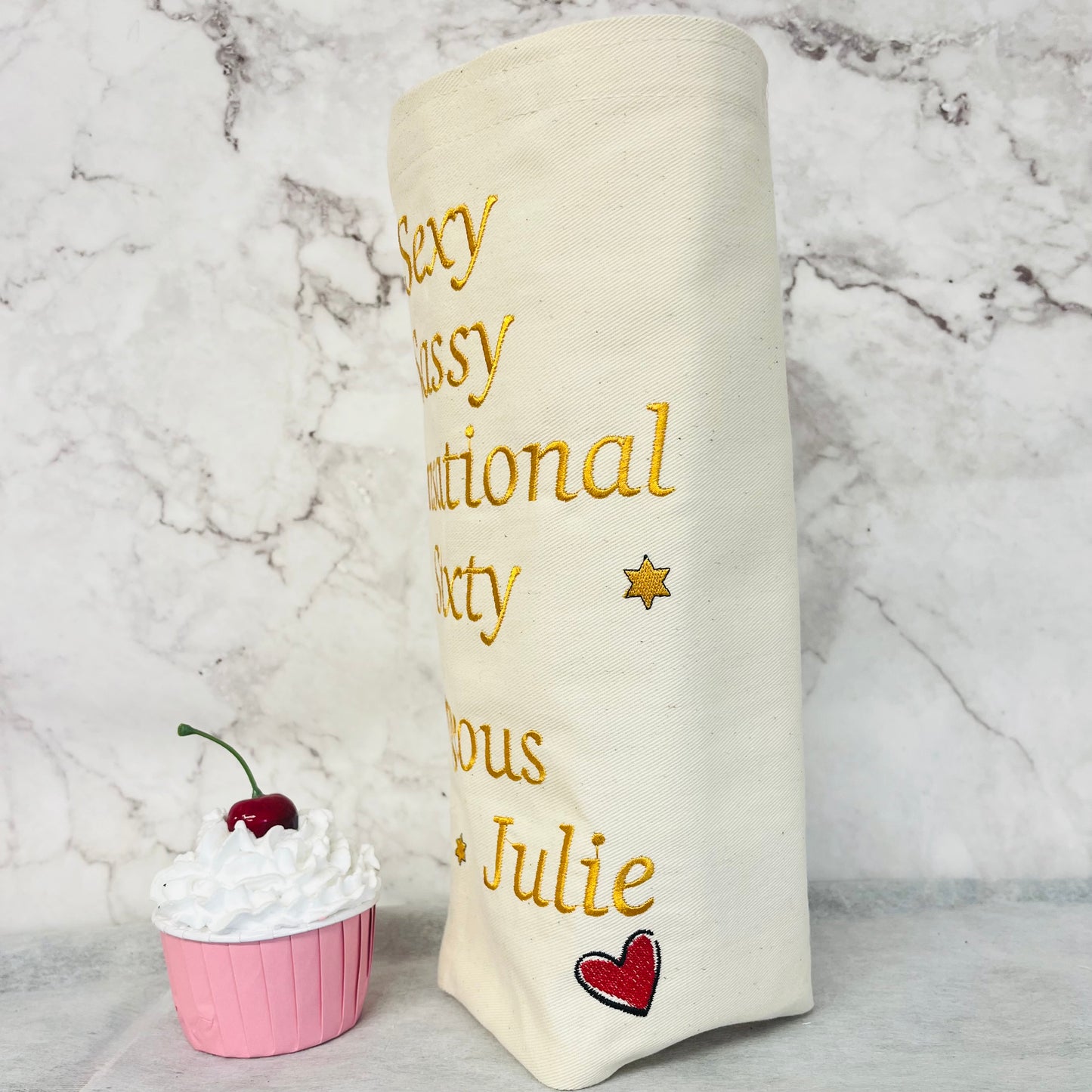 Personalised wine bag