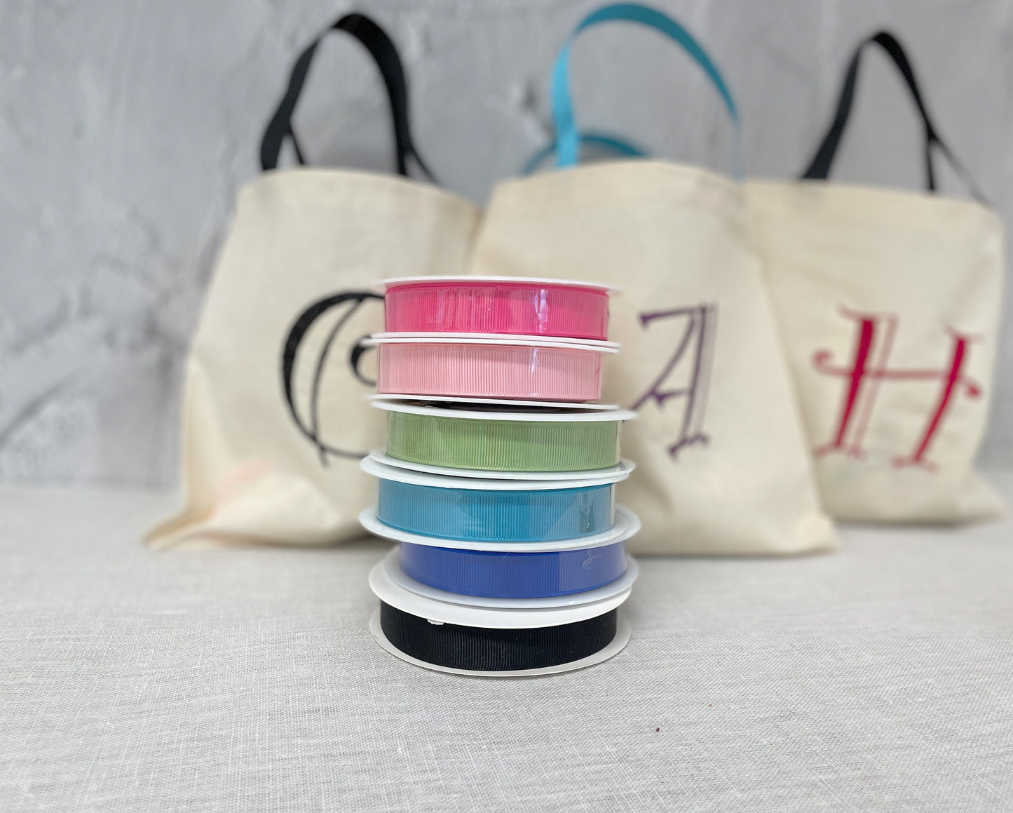Monogrammed Party Bags