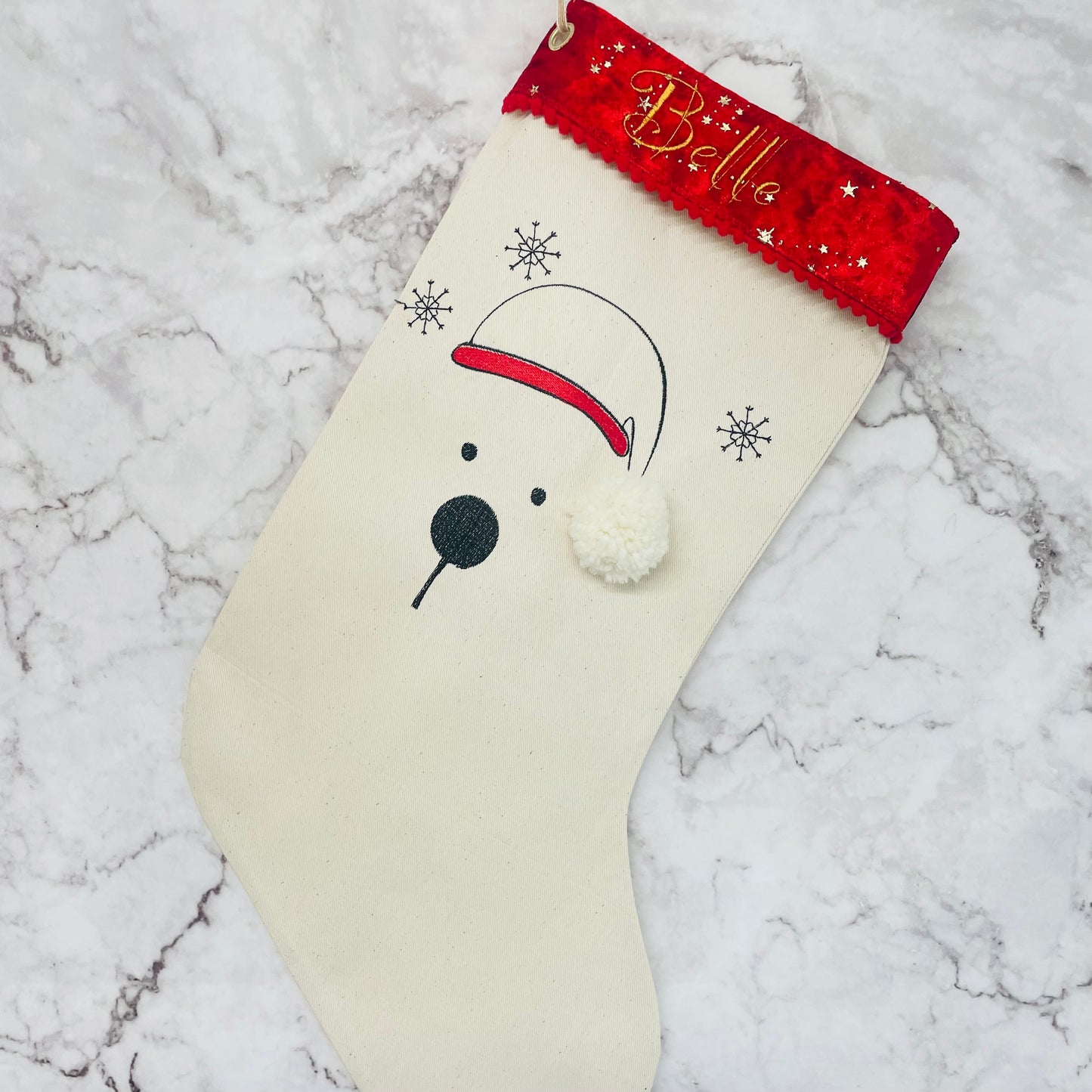 Personalised T-Rex Christmas Stocking