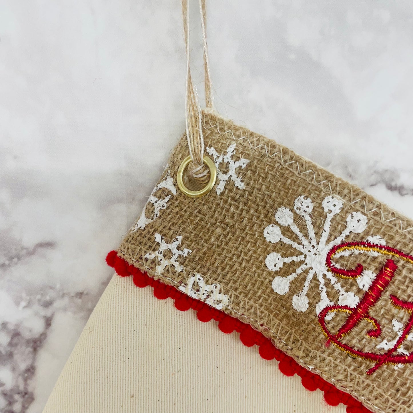 Personalised Polar Bear Christmas Stocking