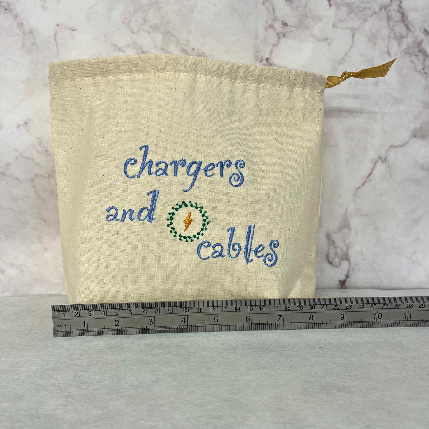 chargers and cables organiser bag.