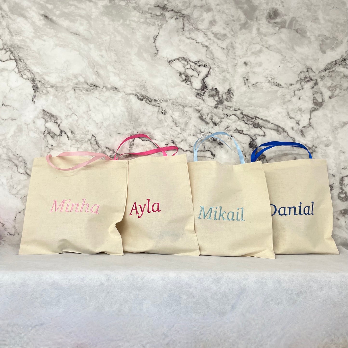 personalised cotton bag