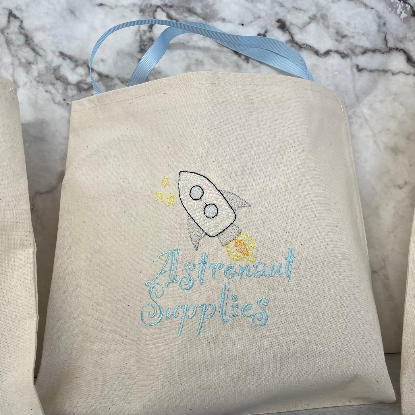 Astronaut Space fabric party bags