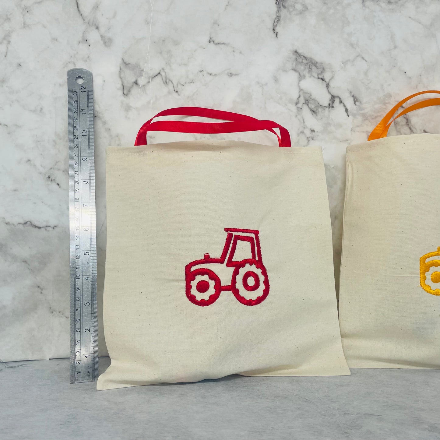 Tractor Fabric Goodie Bags