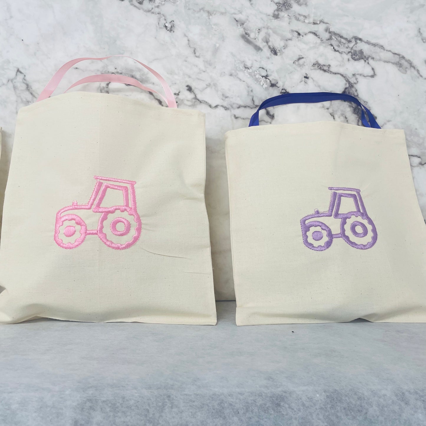 Tractor Fabric Goodie Bags