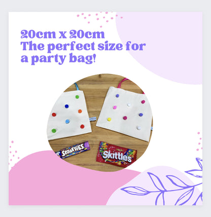 Personalised Unicorn Party Bag