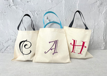 Monogrammed Party Bags