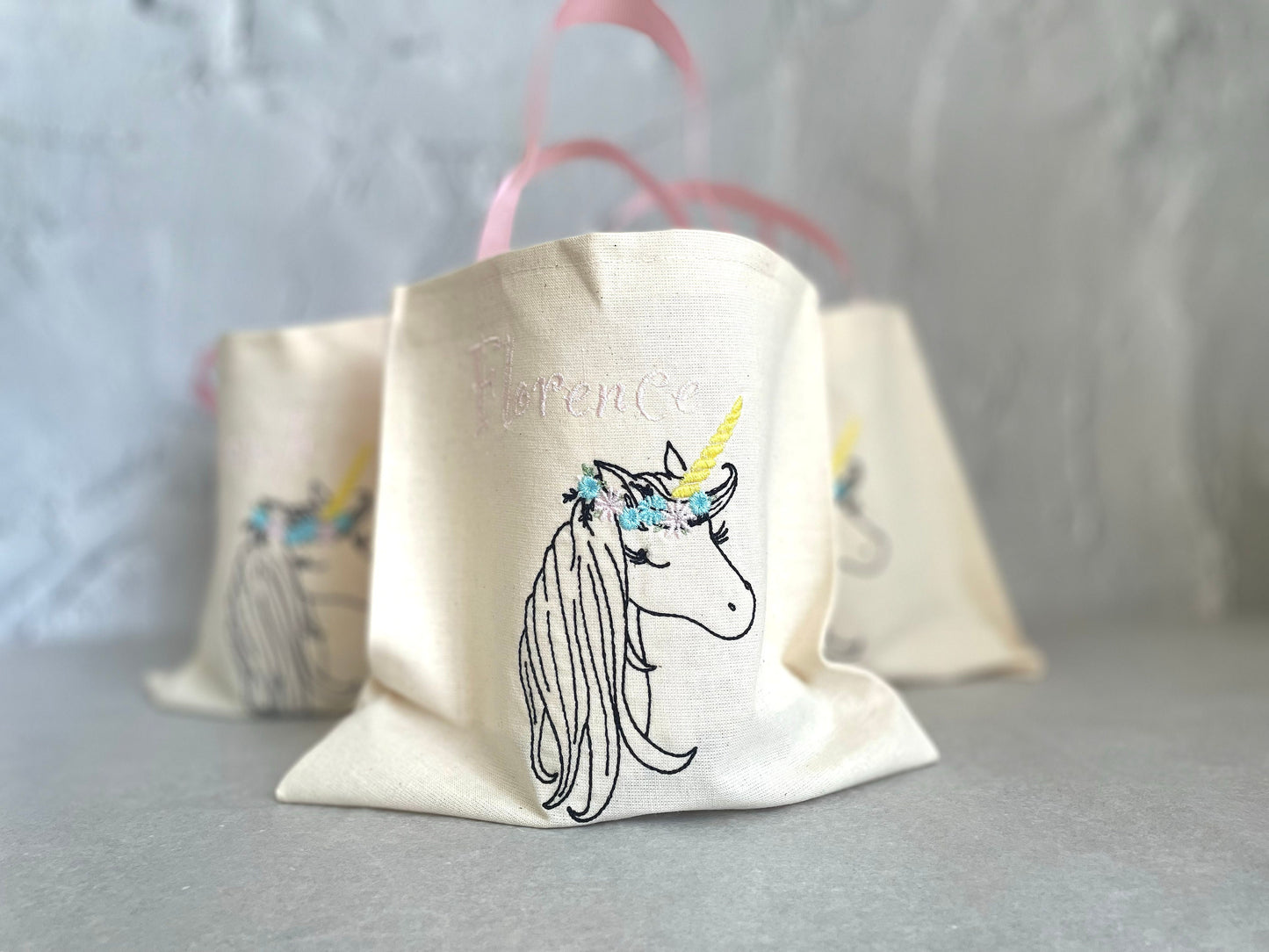 Personalised Unicorn Party Bag
