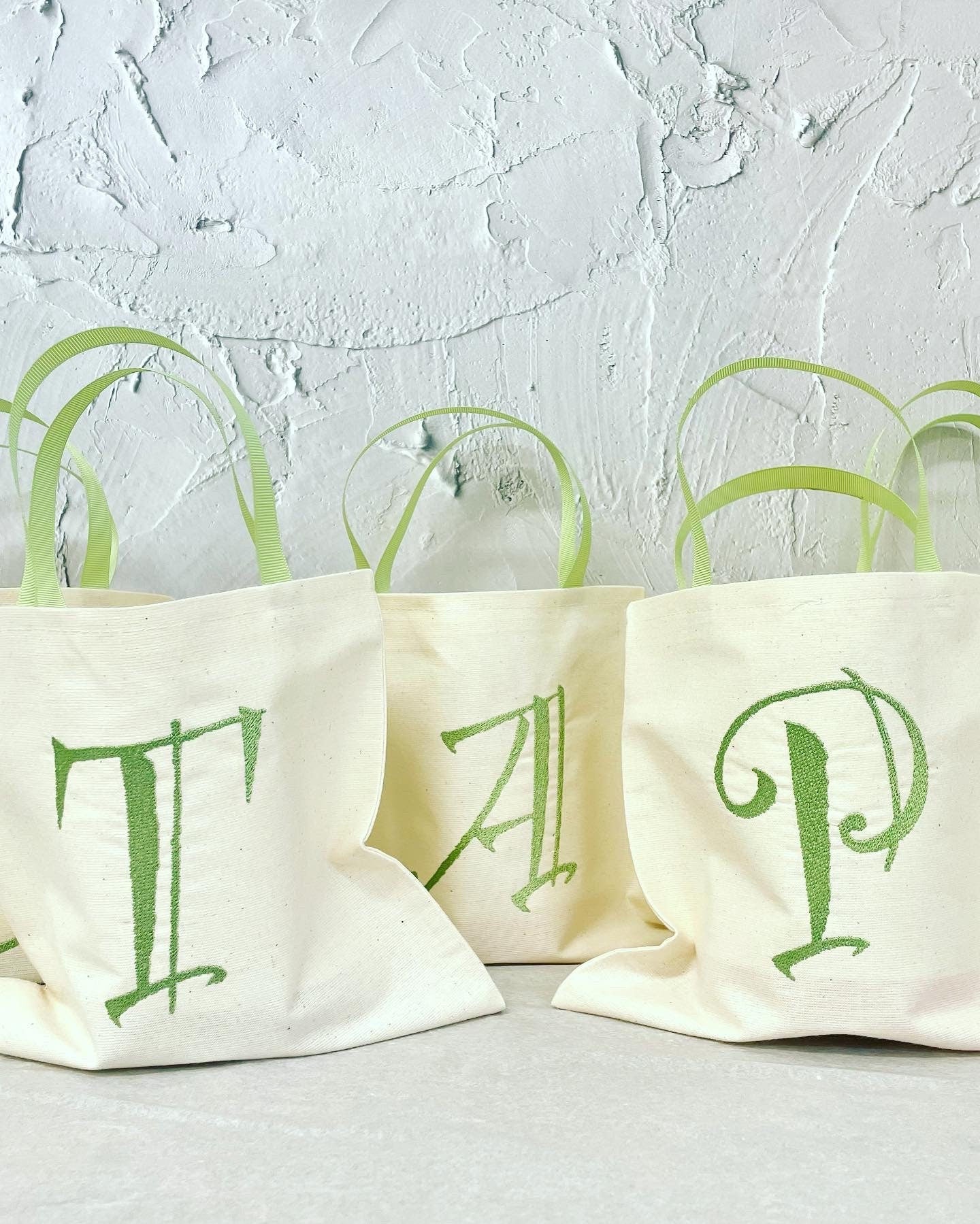 Monogrammed Party Bags